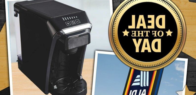 DEAL OF THE DAY: Shoppers love under £80 Aldi coffee machine