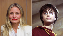Daniel Radcliffe Used a Cameron Diaz Photo to Help Him Know Where to Look During Harry Potter Flying Scenes, Reveals Tom Felton