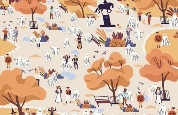 Do you have the observation skills to spot the only ghost with LEGS in this fiendishly tricky Halloween brainteaser? | The Sun