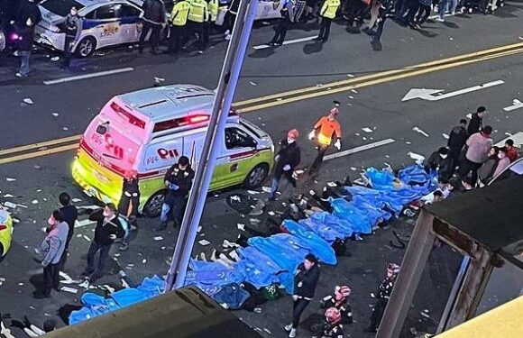 Dozens in cardiac arrest and crushed to death in Seoul, South Korea