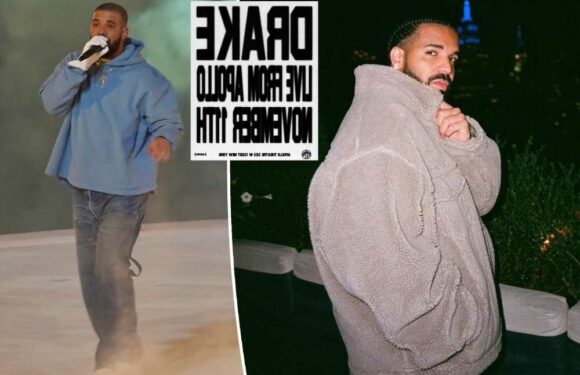 Drake announces concert at NYC’s iconic Apollo Theater