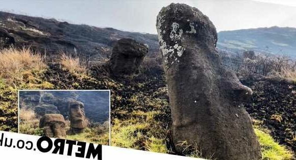Easter Island's ancient statues suffer 'irreparable damage' in fire