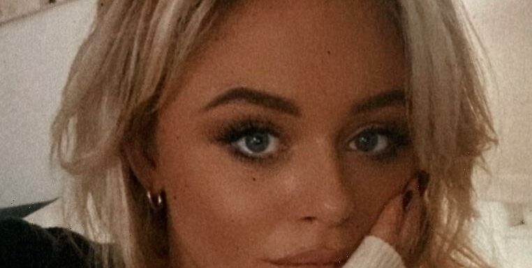Emily Atack stuns in a plunging top as she poses for very glam selfie | The Sun