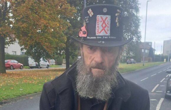 Ex-soldier forced to live in council flat with poo-smeared door and bullet hole