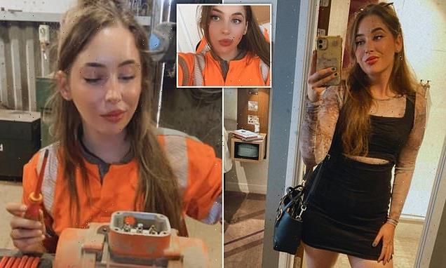 Female electrician says she loves working in a man's world