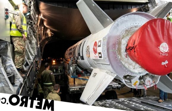 First ever rocket to be launched from the UK just arrived in Cornwall