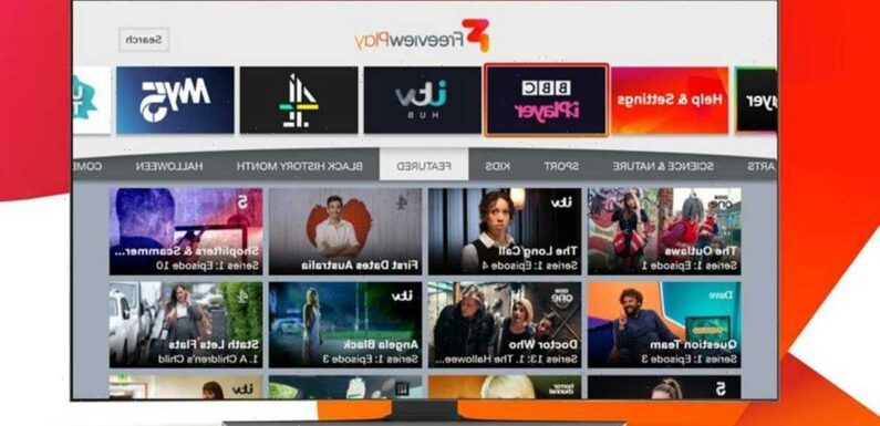 Freeview customers have an exclusive, new free app to watch