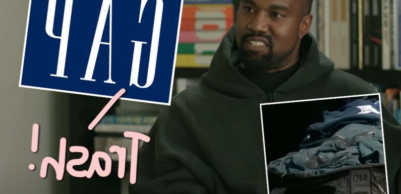 Gap Pulls ALL Yeezy Merchandise From Shelves & Slams Kanye West's Antisemitism In New Statement!