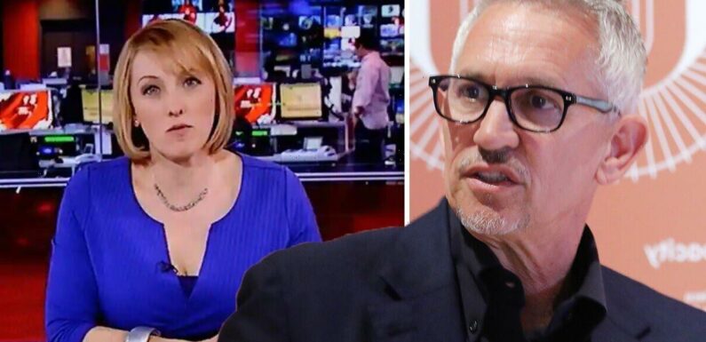 Gary Lineker fumes as BBC News host taken off air for rule break