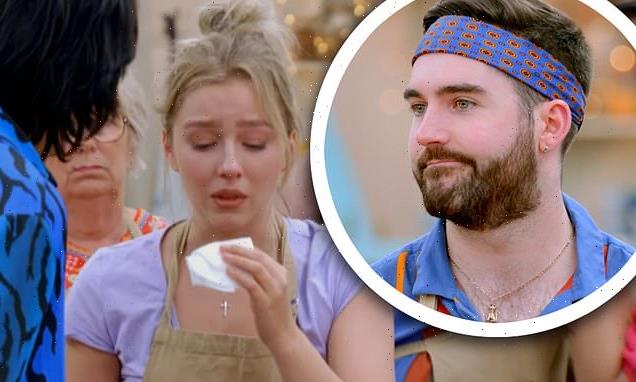 Great British Bake Off: Rebs sobs as she is sent home with James