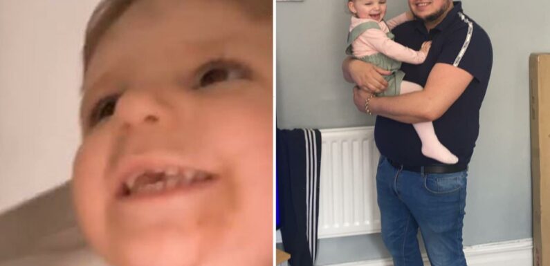 Grieving dad of 'princess', 2, who died after 'assault' shares heartbreaking video of her 'loving and innocent voice' | The Sun