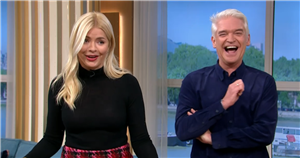Holly Willoughby makes X-rated gherkin confession as she returns to This Morning