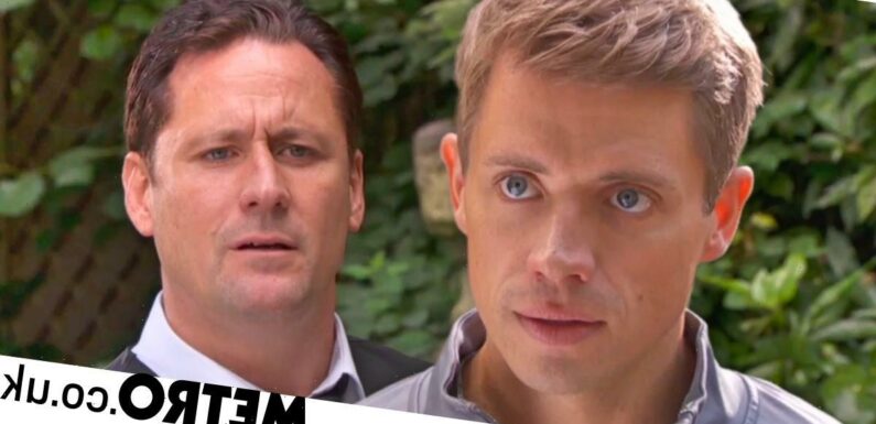 Huge shock for Tony in Hollyoaks as Beau reveals he is his son