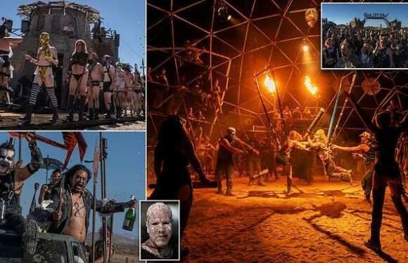 Hundreds channel Mad Max on final night of 'Wasteland Weekend'