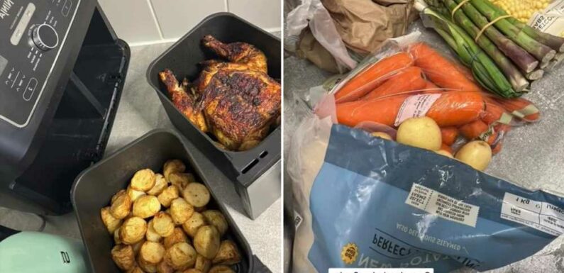 I cooked an entire roast dinner in my Air Fryer – here’s the step-by step- guide the best part is it only took 90 mins | The Sun