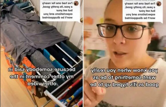 I tried Aldi’s viral heated airer – the results weren’t what I expected at all | The Sun