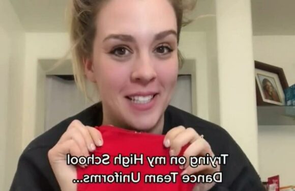 I tried on my school dance uniform 10 years later – I’m shocked I got them on and the skirts were always way too short | The Sun