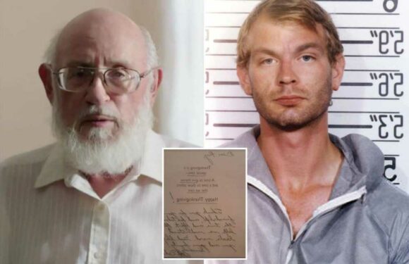 I was given ThanksGiving card by Jeffrey Dahmer – it turned out to be his haunting final message before he was murdered | The Sun