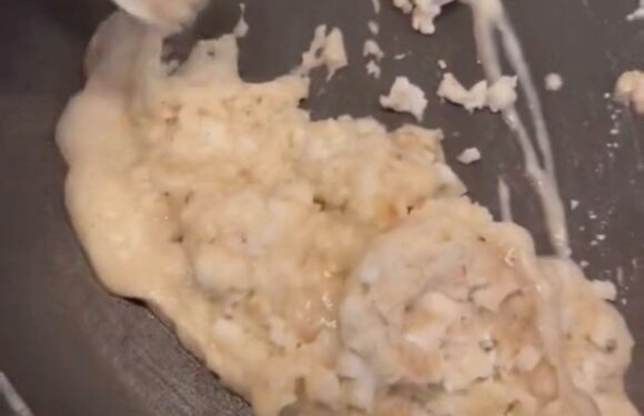 I’m a mum and found an easy way to remove excess grease from my pans in just seconds without having to scrub them | The Sun