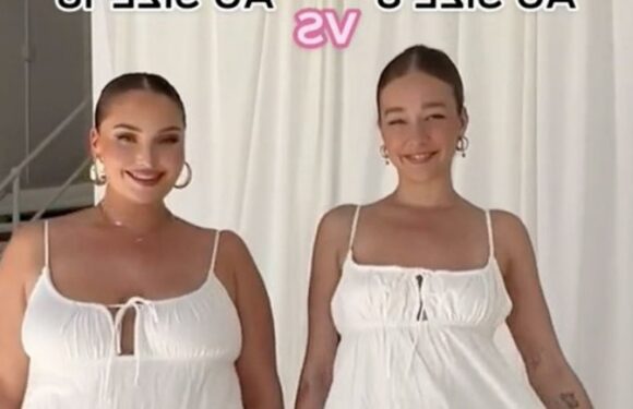 I’m a size 4 & my bestie’s a 14 – we tried the same outfits including crop tops & babydoll dresses | The Sun