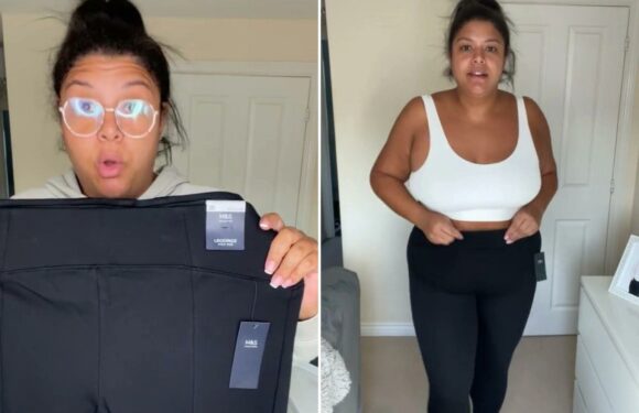 I’m plus size and tried the £19.50 magic leggings from M&S – and the results were amazing they sucked me in seconds | The Sun