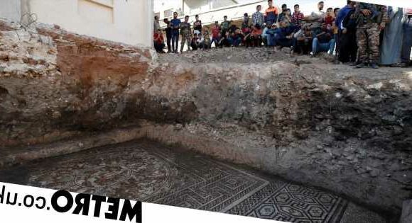 Incredible Roman mosaic uncovered in Syria is still intact after centuries