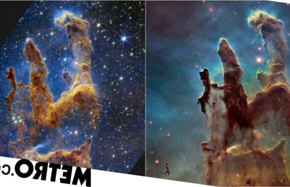 Incredible image of the Pillars of Creation captured by James Webb Telescope
