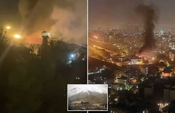 Iran's hell-hole Evin jail is on fire: Flames and gunshots reported