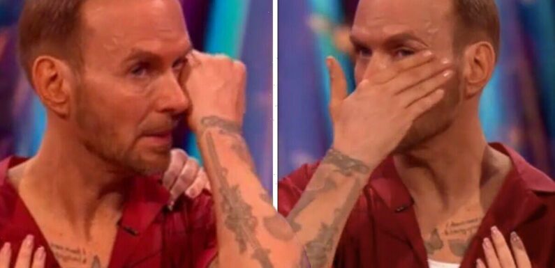 Its emotional Matt Goss in tears as hes eliminated from Strictly