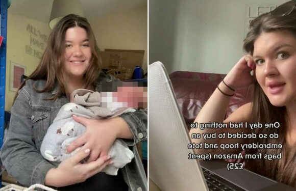 I'm a 20-year-old mum & make six figures thanks to a side hustle I started during Covid, I used to work in a supermarket | The Sun