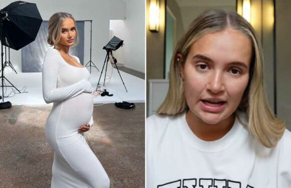 I've put on so much weight my midwife was shocked, says pregnant Molly-Mae Hague as she hints at due date | The Sun