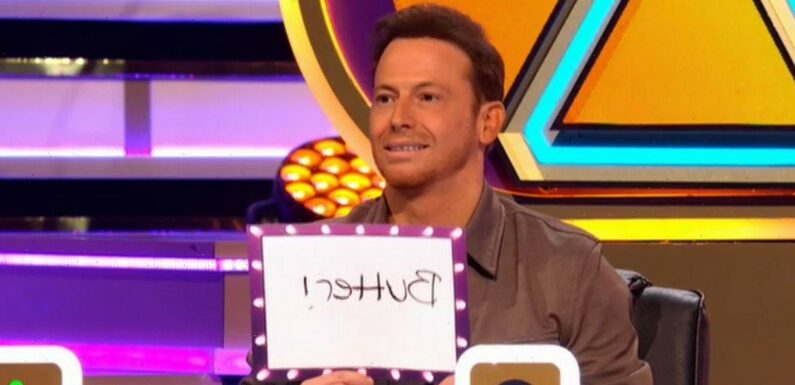 Joe Swash distracts Blankety Blank fans with ‘sexy’ gift for wife Stacey Solomon