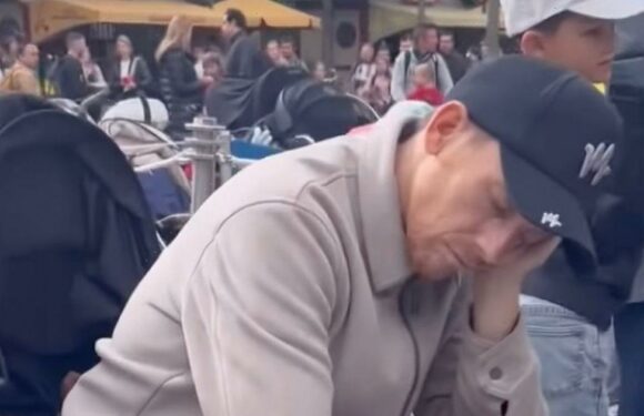 Joe Swash falls asleep at Disneyland as Stacey Solomon and kids have time of their life