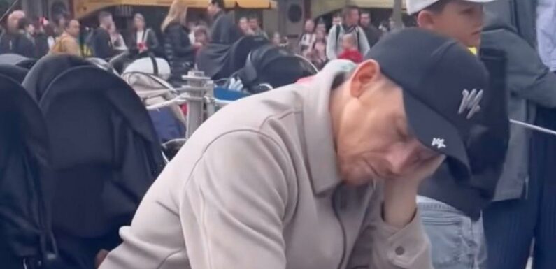 Joe Swash falls asleep at Disneyland as Stacey Solomon and kids have time of their life