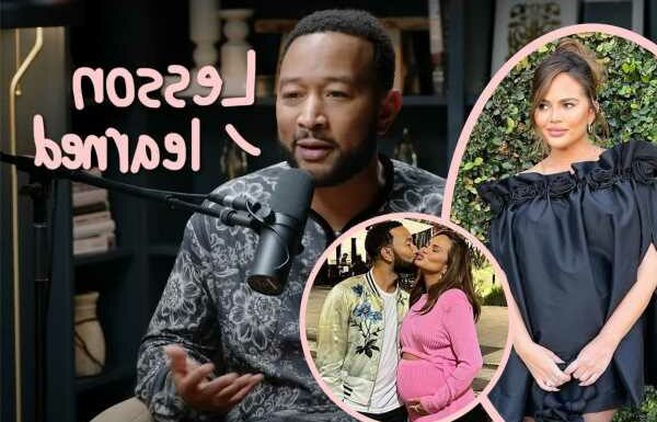John Legend Admits He 'Wasn't A Great Partner' To Chrissy Teigen At Start Of Relationship – Here's Why!