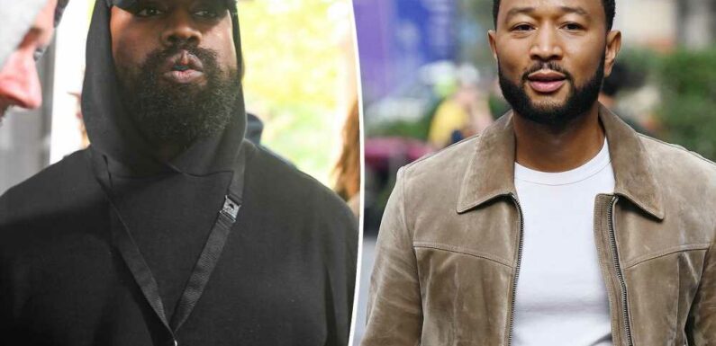John Legend and more stars slam Kanye West over anti-Semitic tweet