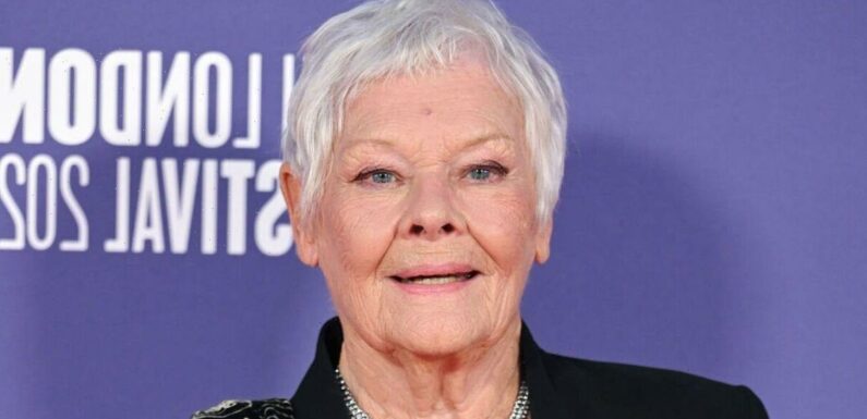 Judi Dench, 87, showcases her chic style at BFI film festival