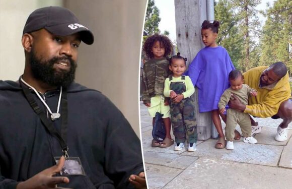 Kanye West pushes conspiracy that actors were hired to sexualize his kids
