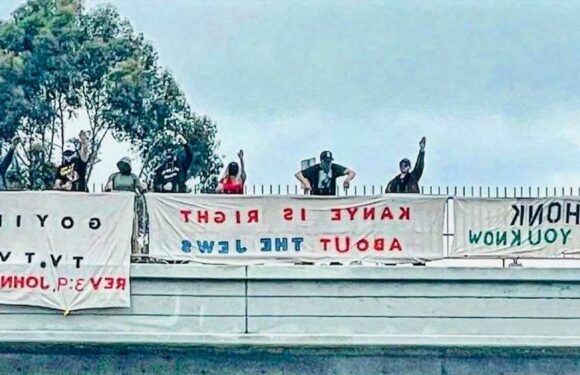 Kanye West's Remarks Spark Anti-Semitic Rally in L.A.