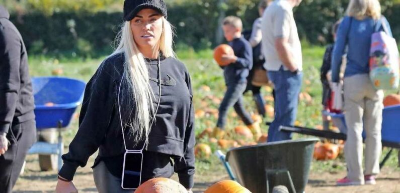 Katie Price takes son Harvey pumpkin picking for Halloween after revealing his almost 30st weight is 'life threatening' | The Sun