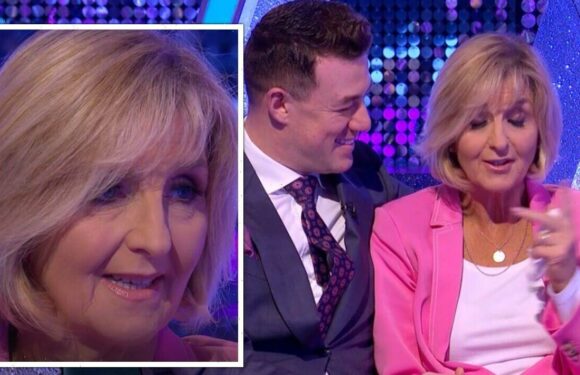 Kaye Adams fights back tears over Strictly Come Dancing elimination