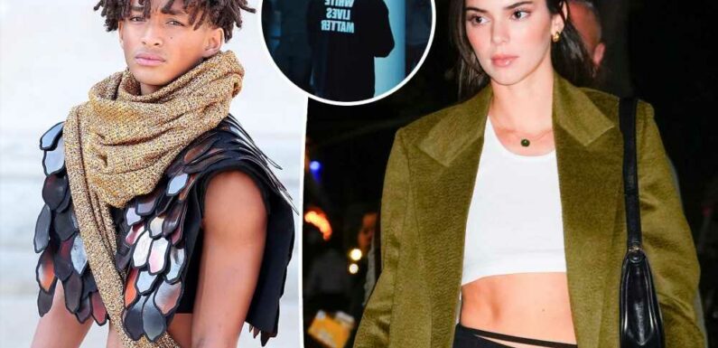 Kendall Jenner subtly supports Jaden Smith walking out of Kanye West show