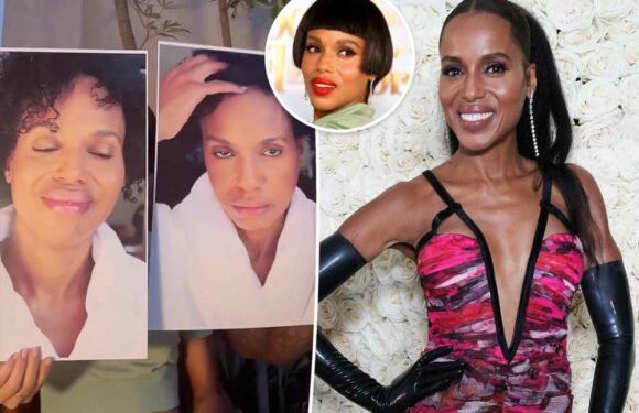 Kerry Washington debuts dramatic haircut at ‘The School for Good and Evil’ premiere
