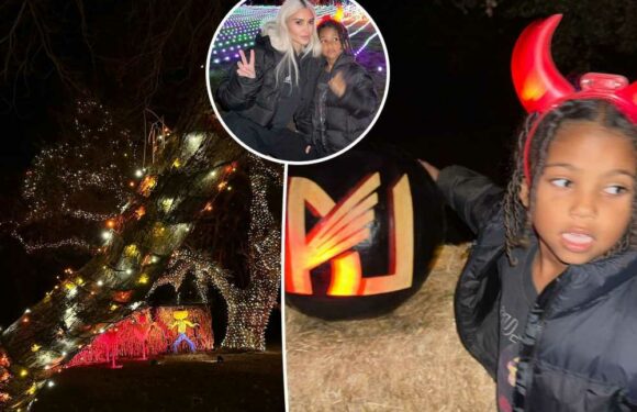 Kim Kardashian enjoys Halloween outing with kids amid Kanye West scandal
