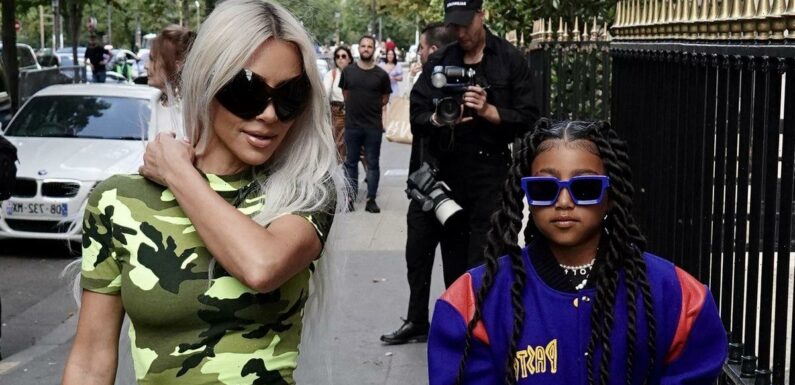 Kim Kardashian slammed as daughter North, 9, wears ‘seriously wrong’ full leather mask