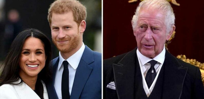 King Charles III Debuts Subtle Tribute to Prince Harry and Meghan Markle