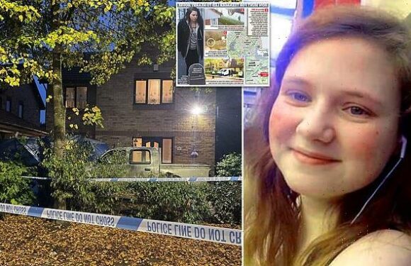 Leah Croucher detectives searching house once occupied by paedophile
