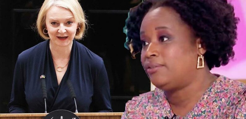 Loose Womens Charlene White inundated with messages over Liz Truss