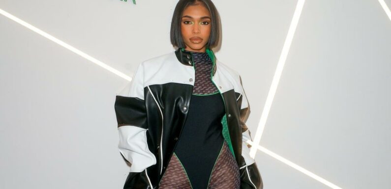 Lori Harvey Turns Heads in a Sheer Illusion Catsuit and Stiletto Heels