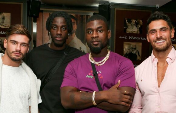 Love Island lads reunite without the girls as Davide celebrates huge milestone